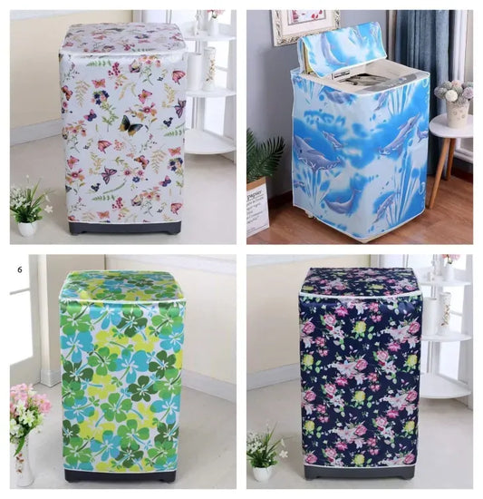All-in-One Washing Machine Cover – Waterproof, Dustproof & Stylish