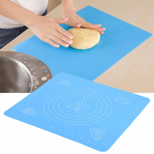 "Non-Stick Silicone Dough & Baking Mat β Perfect for Rolling, Kneading & Baking!"