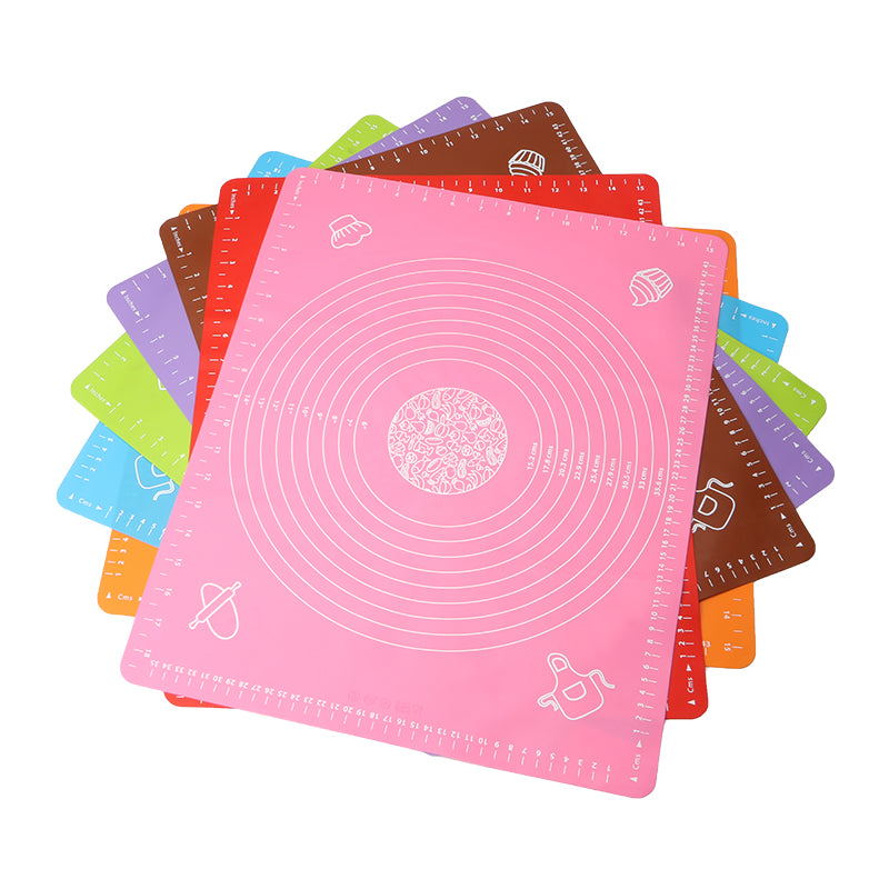 "Non-Stick Silicone Dough & Baking Mat – Perfect for Rolling, Kneading & Baking!"