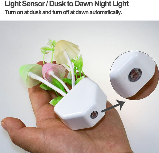 LED Mushroom Sensor Night Light {🔥 Pack Of 2🔥 }