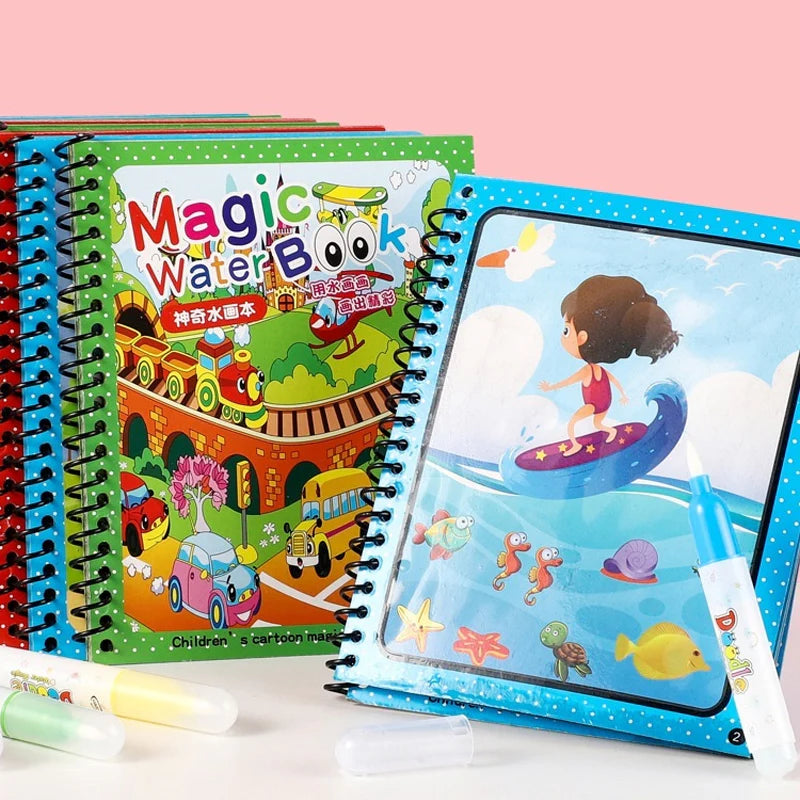 Magic Water Drawing Coloring Book🔥(BUY 1 GET 1 FREE)🔥