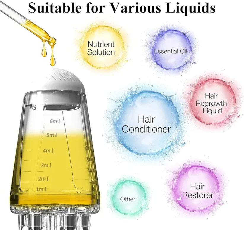 Hair Oil Applicator | Scalp Massager Applicator