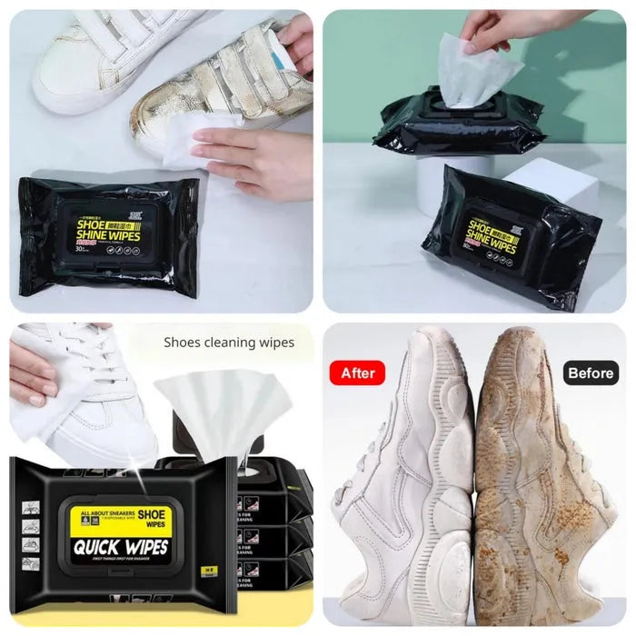 👟✨ Shoe Cleaning Wipes –🔥 Buy 1 Get 1 FREE!🔥 | Instant Shine Anywhere 🧼🚀
