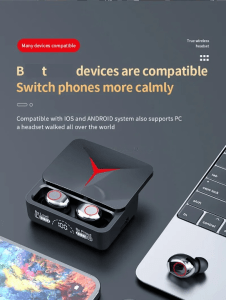 M90 Pro TWS Wireless BT 5.3 Earphones